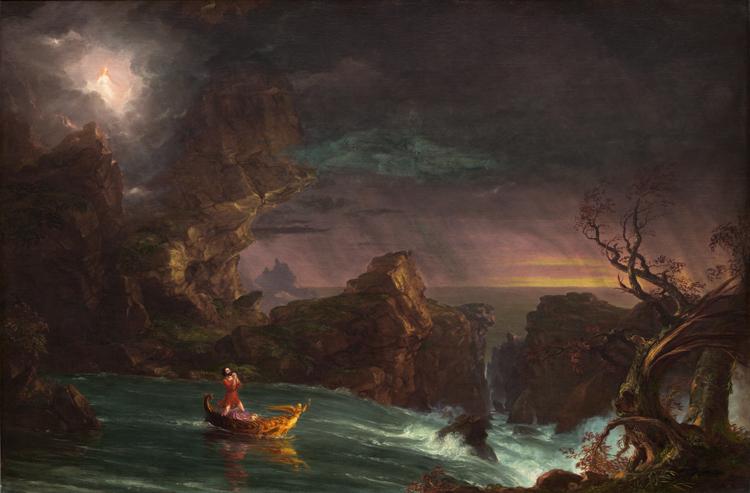 Thomas Cole The Voyage of Life:Manhood (mk13) oil painting picture